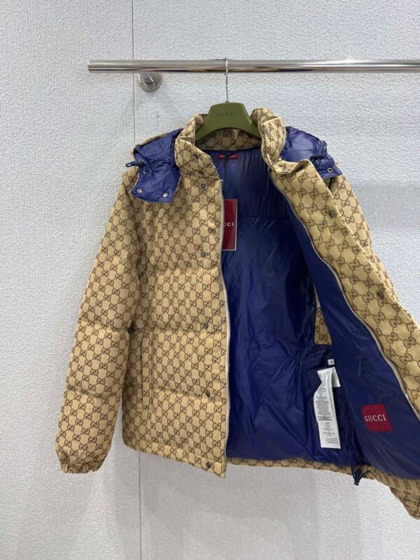 GCCI CANVAS BEIGE DETACHABLE HOOD AND SLEEVES