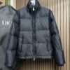 CD Quilted Puffer Jacket- Black