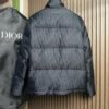 CD Quilted Puffer Jacket- Black