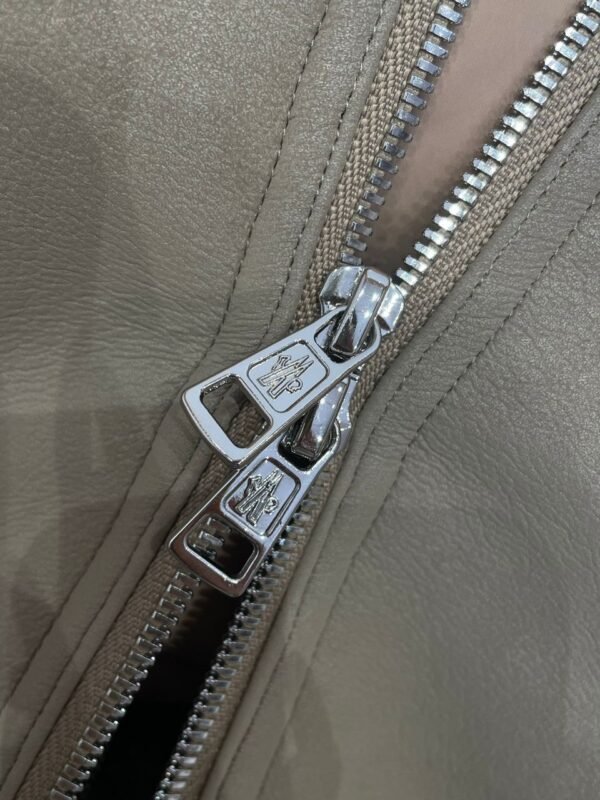 MNCLR Mixed Panel Puffer Jacket - Taupe