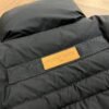 LV PUFFER COAT WITH HIGH COLLAR