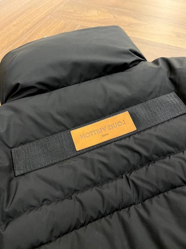 LV PUFFER COAT WITH HIGH COLLAR