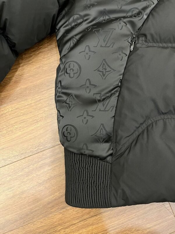LV PUFFER COAT WITH HIGH COLLAR