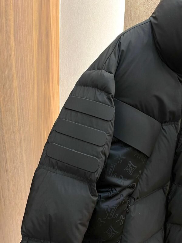 LV PUFFER COAT WITH HIGH COLLAR