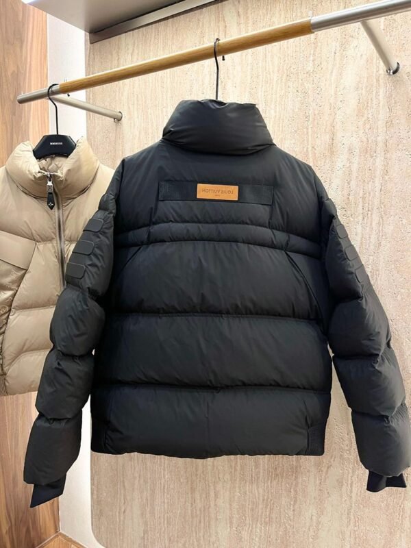 LV PUFFER COAT WITH HIGH COLLAR