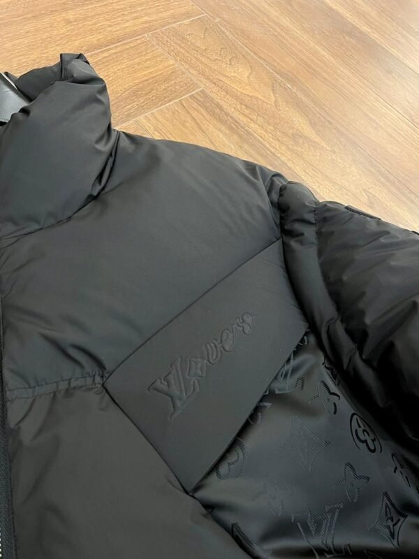 LV PUFFER COAT WITH HIGH COLLAR