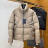 LV PUFFER COAT WITH HIGH COLLAR
