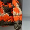LV ORANGE MOSAIC PATTERN COAT