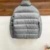 CD Quilted Puffer Jacket- Blue