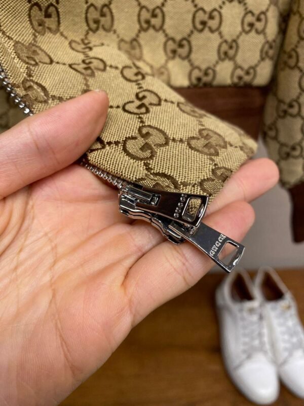 GCCI JUMBO CANVAS BEIGE JACKET