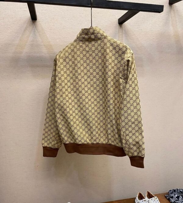 GCCI JUMBO CANVAS BEIGE JACKET