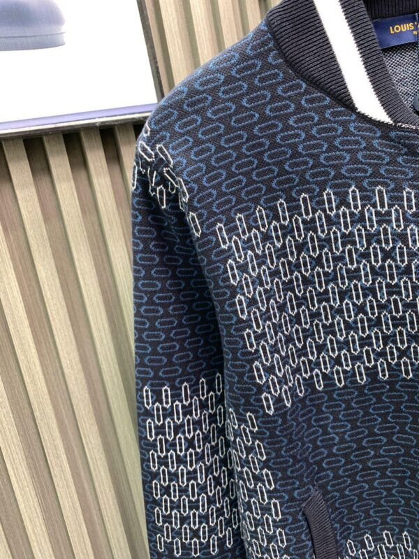 LV DAMIER QUILTED COTTON BLUE