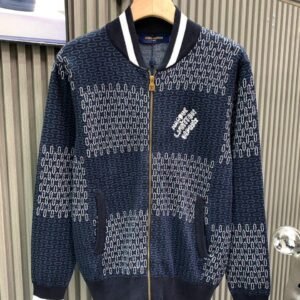 LV DAMIER QUILTED COTTON BLUE