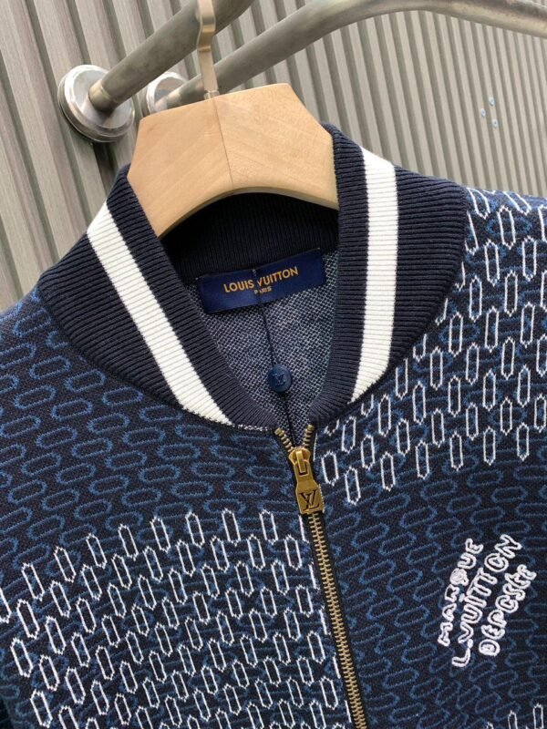 LV DAMIER QUILTED COTTON BLUE