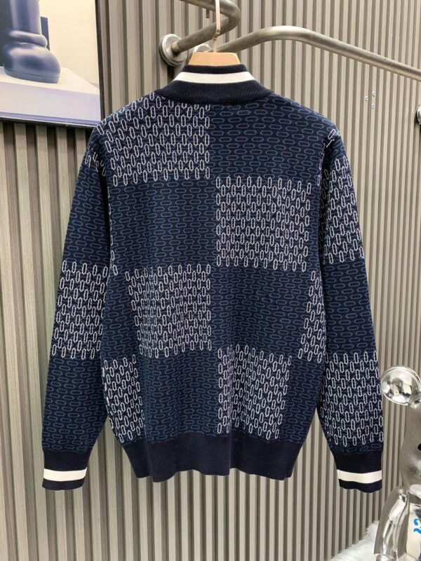 LV DAMIER QUILTED COTTON BLUE