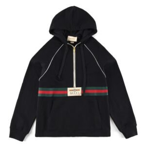 BLMN Monogram-Jacquard Cotton Hoodie