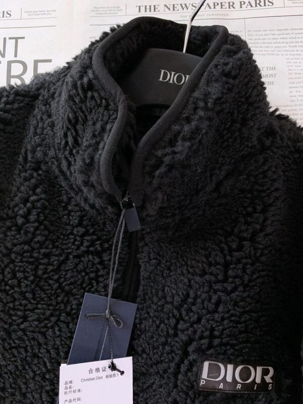 CD TEDDY FLEECE IN BLACK