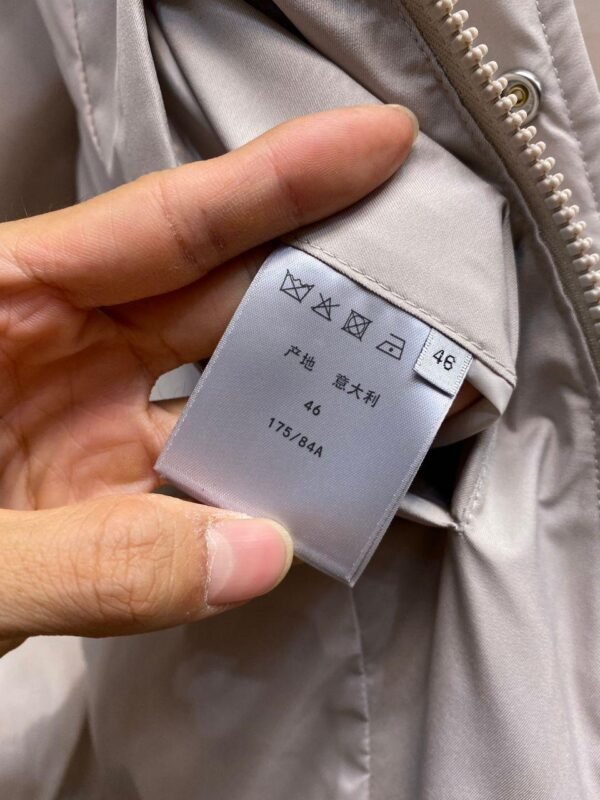 CD OFF WHITE BOMBER STYLE JACKET