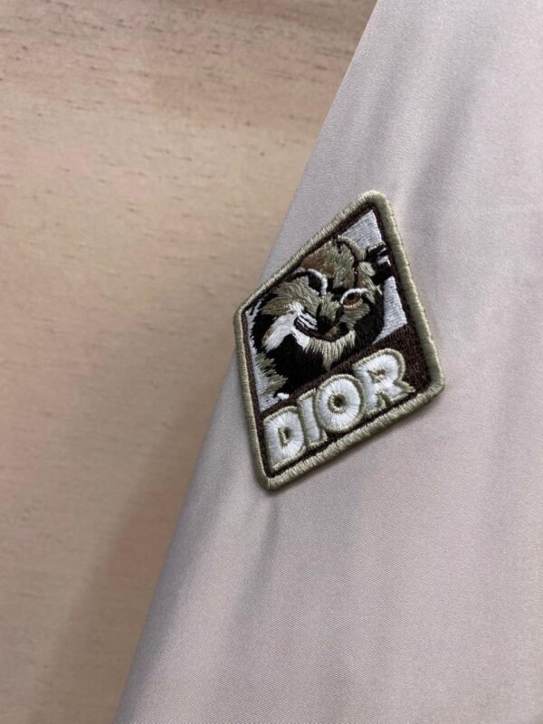 CD OFF WHITE BOMBER STYLE JACKET