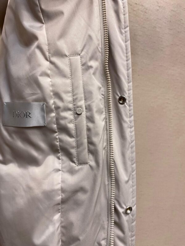 CD OFF WHITE BOMBER STYLE JACKET