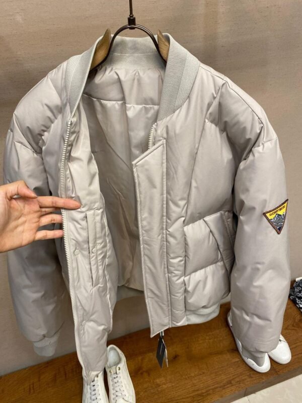 CD OFF WHITE BOMBER STYLE JACKET