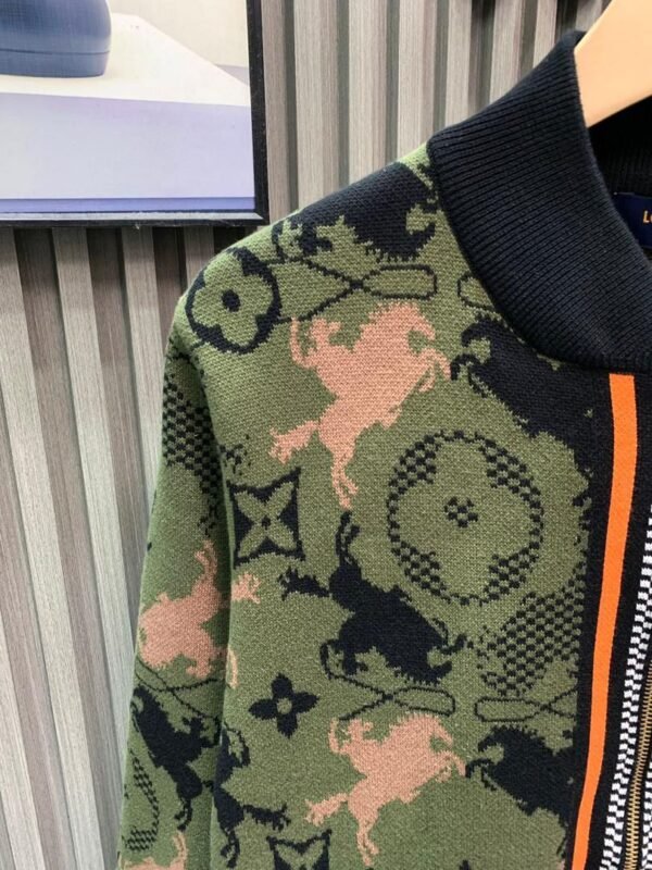 LV JACQUARD WOOL JACKET