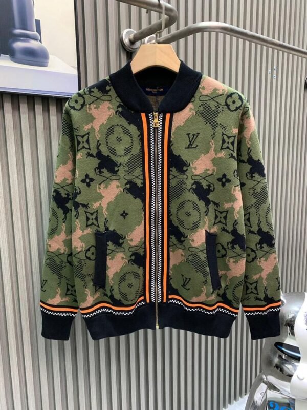 LV JACQUARD WOOL JACKET