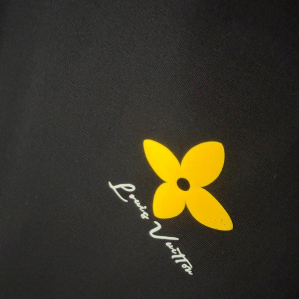 BLACK LVE YELLOW PRINT