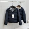 a538e669 BRBY Check-Lined Puffer Jacket