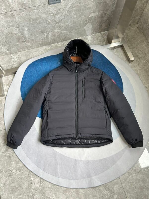 CG Hooded Puffer Jacket - Black