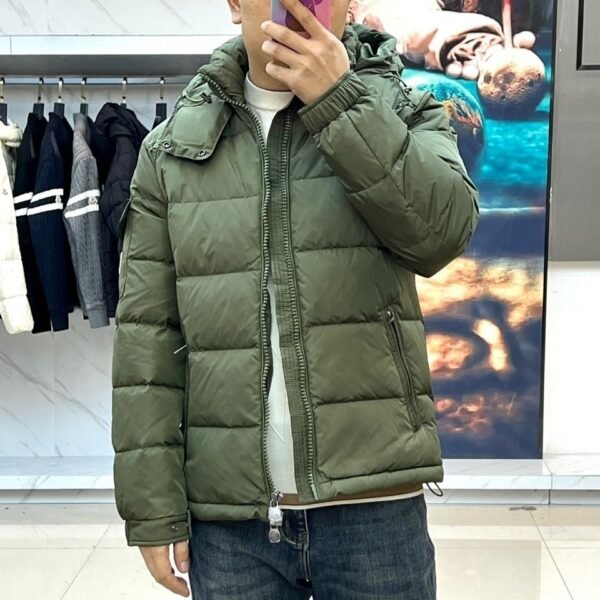 MNCLR Hooded Puffer Jacket - Green