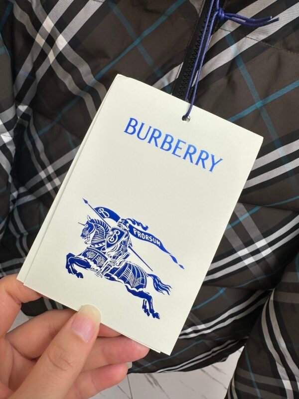 cce35b0b BRBY Check-Lined Puffer Jacket