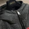 GCCI Hooded Puffer Jacket - Black