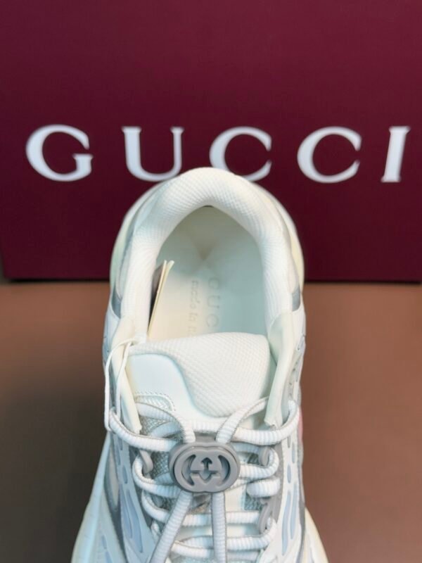 GCCI Chunky Trainers with Layered Panel Design - Grey/White