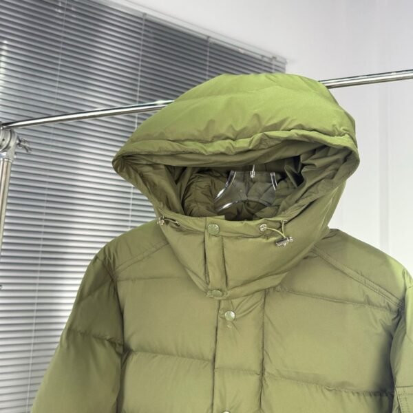 MNCLR HOODED OLIVE GREEN
