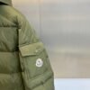 MNCLR Hooded Puffer Jacket - Green