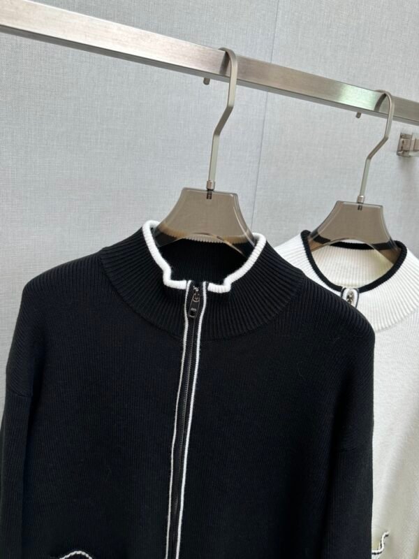 DG Zip Front Knit Jumper