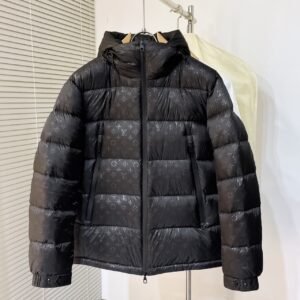 LVE Padded Hooded Jacket – Black