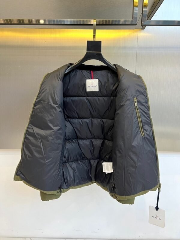 MNCLR Hooded Puffer Jacket - Olive Green