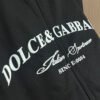 DG Logo Text Zip Hoodie - Black
