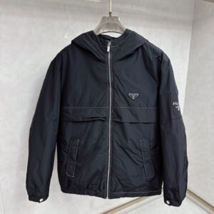 0308dfc4 PRDA Hooded Zip Jacket - Black