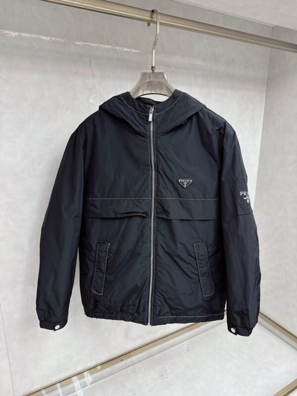 PRDA Hooded Zip Jacket - Black