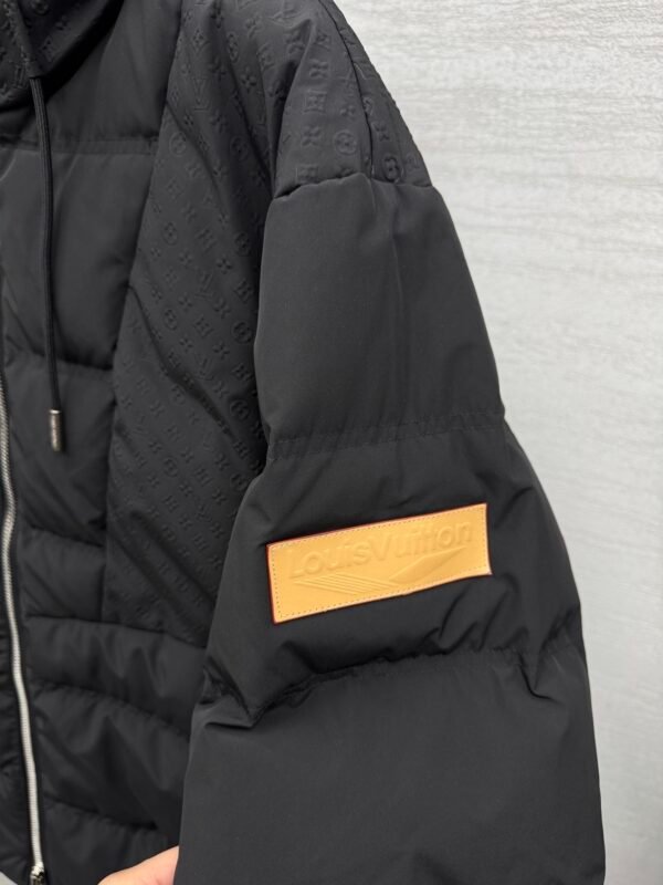 LVE Padded Hooded Coat – Black