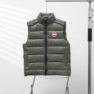 CG Quilted Puffer Gilet - Olive Green