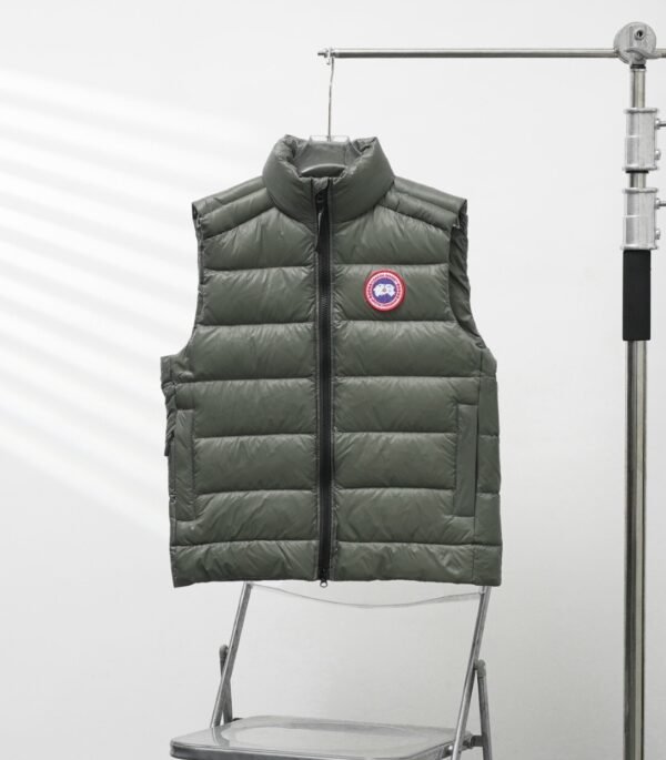 CG Quilted Puffer Gilet - Olive Green