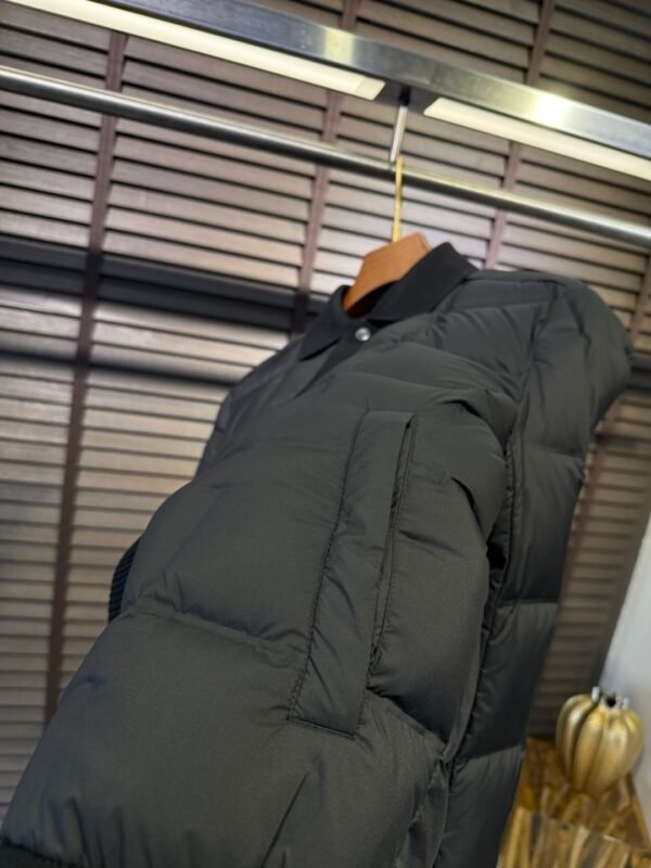 GCCI Quilted Padded Jacket - Black