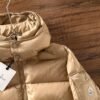 MNCLR Hooded Puffer Jacket - Brown