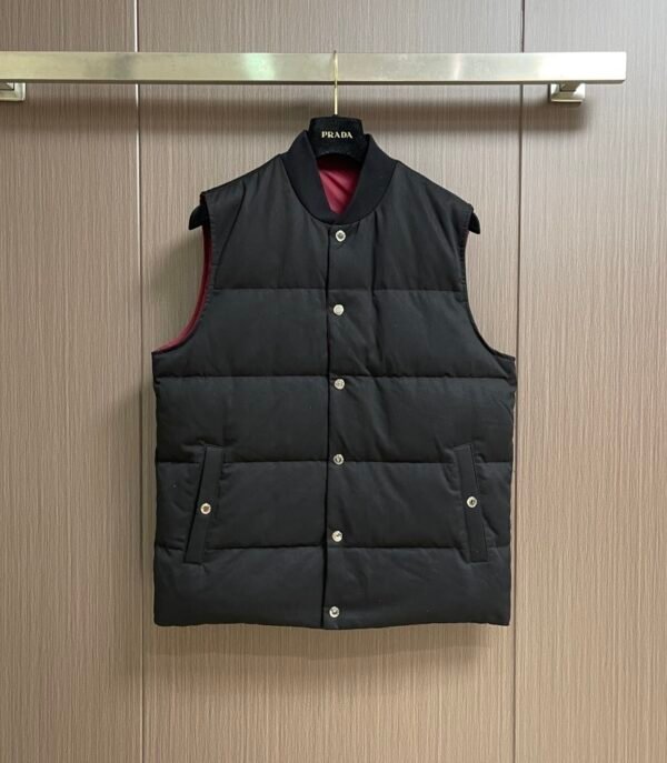 DG Padded Gilet - Black/Burgundy