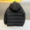 MNCLR Hooded Puffer Coat - Black