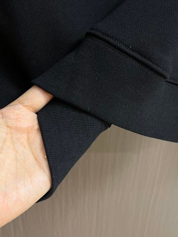 DG Logo Print Crew Neck Jumper - Black